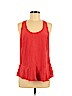 Joie 100% Silk Red Sleeveless Silk Top Size M - photo 1