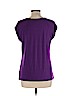 Chico's Purple Short Sleeve Top Size Lg (2) - photo 2