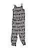 Old Navy 100% Viscose Print Black Jumpsuit Size 6/7 - photo 1