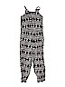 Old Navy 100% Viscose Print Black Jumpsuit Size 6/7 - photo 2