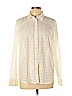 J. Crew Factory Store 100% Cotton White Long Sleeve Button-Down Shirt Size L - photo 1