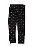 H&M 100% Cotton Hearts Black Leggings Size 6 - 7 - photo 2