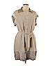 Club Monaco Tan Casual Dress Size 12 - photo 1