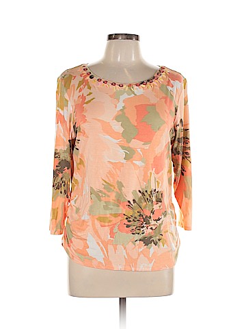 Ruby Rd. 3/4 Sleeve Top (view 1)