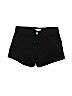 H&M 100% Cotton Black Denim Shorts Size 4 - photo 1