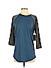 Lularoe Blue 3/4 Sleeve T-Shirt Size S - photo 1