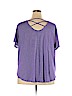 Faded Glory Purple Short Sleeve Top Size 3X - photo 2