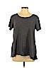 Sonoma Goods for Life Gray Short Sleeve Top Size L - photo 1