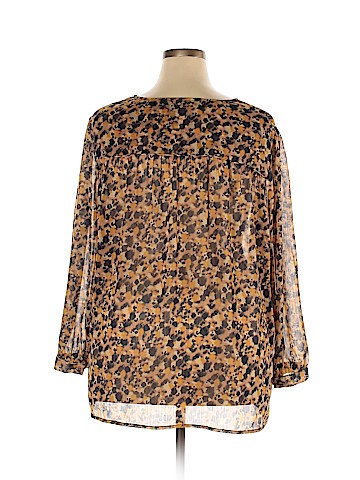 Cj Banks 3/4 Sleeve Blouse (view 2)