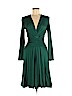 Issa London 100% Silk Green Cocktail Dress Size 8 - photo 1