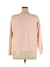 J.jill 100% Cotton Pink Pullover Sweater Size XL - photo 2