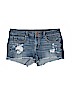 American Eagle Outfitters 100% Cotton Blue Denim Shorts Size 12 - photo 1