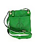 Isaac Mizrahi LIVE! Green Leather Crossbody Bag One size - photo 1