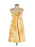 HD in Paris 100% Cotton Yellow Casual Dress Size 4 - photo 1