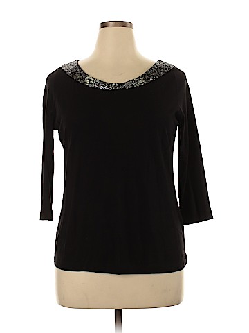 Joan Rivers 3/4 Sleeve Top (view 1)