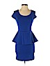 Kensie Blue Casual Dress Size XS - photo 1