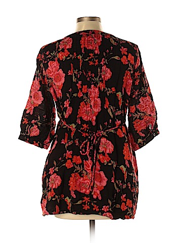 Paper Tee Long Sleeve Blouse (view 2)