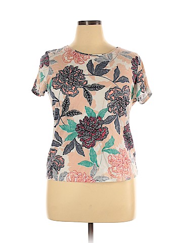 Ann Taylor Factory Short Sleeve T-Shirt (view 1)