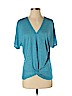 Juicy Couture Blue Short Sleeve Top Size XS - photo 1