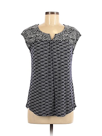 Skies Are Blue Short Sleeve Top (view 1)