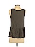 Mossique 100% Rayon Green Sleeveless Blouse Size S - photo 2