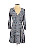 Express 100% Polyester Blue Casual Dress Size XS - photo 1
