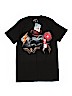 Justice League 100% Cotton Black Short Sleeve T-Shirt Size S (youth) - photo 1