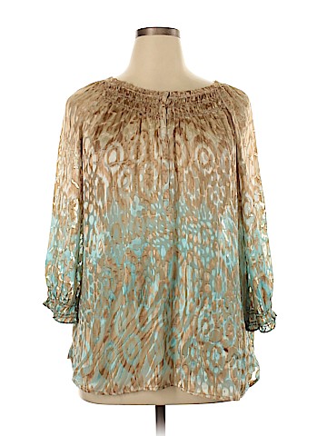 Chico's Long Sleeve Blouse (view 1)