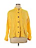 Chico's 100% Linen Yellow Jacket Size XL (3) - photo 1
