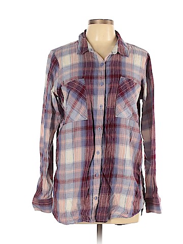 Mudd Long Sleeve Button-Down Shirt (view 1)