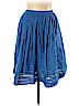 Jane Ashley 100% Cotton Blue Casual Skirt Size L (petite) - photo 1