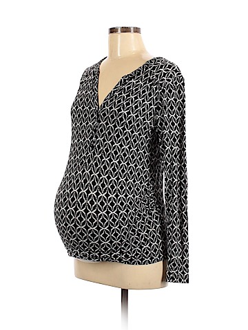 H&M Mama Long Sleeve Henley (view 1)