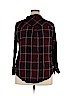 Arizona Jean Company 100% Rayon Burgundy Long Sleeve Blouse Size XXL - photo 2