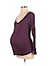 Liz Lange Maternity for Target Purple Long Sleeve T-Shirt Size S - photo 1