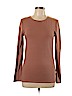 Zenana Outfitters 100% Cotton Tan Long Sleeve T-Shirt Size L - photo 1