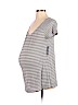 Motherhood Gray Short Sleeve T-Shirt Size S - photo 1