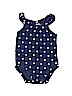 Carter's 100% Cotton Blue Short Sleeve Onesie Size 6 - photo 1