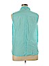 Banana Republic Factory Store Blue Sleeveless Blouse Size XL - photo 2