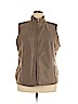 Karen Scott Sport 100% Polyester Brown Vest Size XXL - photo 1