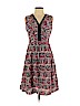 Tory Burch 100% Polyester Red Casual Dress Size 4 - photo 1