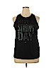 Nike 100% Polyester Black Active Tank Size XL - photo 1