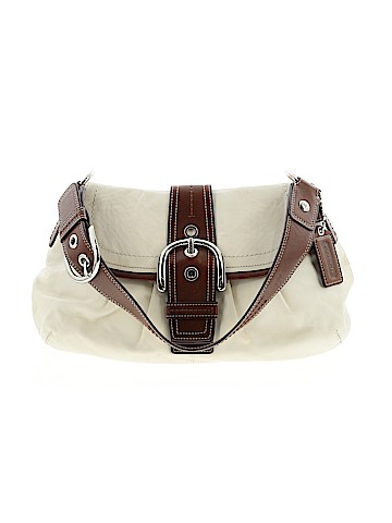 Coach Factory Leather Satchel (view 1)