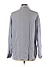 Theory 100% Silk Blue Long Sleeve Silk Top Size XL - photo 2