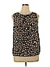 Apt. 9 100% Polyester Black Sleeveless Blouse Size XL - photo 1