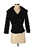 Teri Jon by Rickie Freeman Black Wool Blazer Size 4 - photo 1
