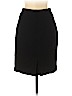 Cache 100% Wool Black Wool Skirt Size 8 - photo 2