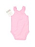 Carter's 100% Cotton Pink Short Sleeve Onesie 3-6 MO / 6 MO - photo 2