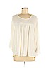 Old Navy 100% Rayon White 3/4 Sleeve Blouse Size XXL - photo 1