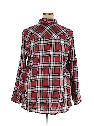Torrid Long Sleeve Button-Down Shirt (view 2)