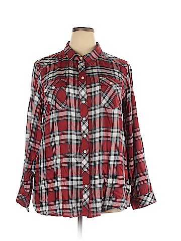 Torrid Long Sleeve Button-Down Shirt (view 1)
